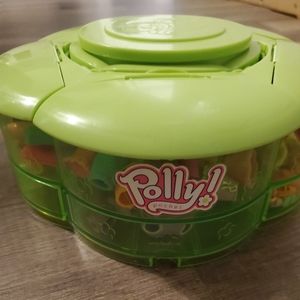 Polly pocket case and stuff